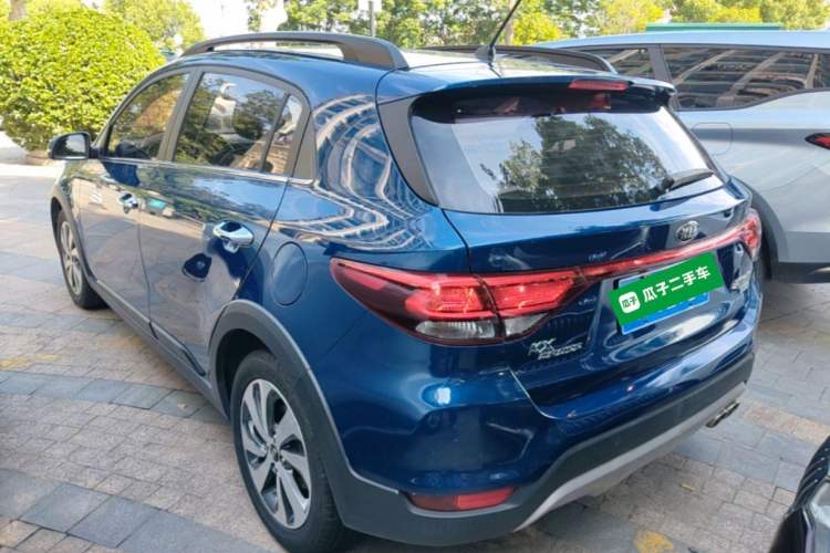 Used Kia KX Cross 2018 1.6L Automatic Dynamic Sunroof Version Rear Left 45 Deg