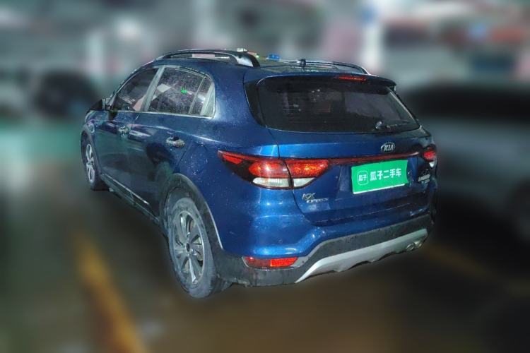 Used Kia KX Cross 2018 1.6L Automatic Dynamic Sunroof Version Rear Left 45 Deg