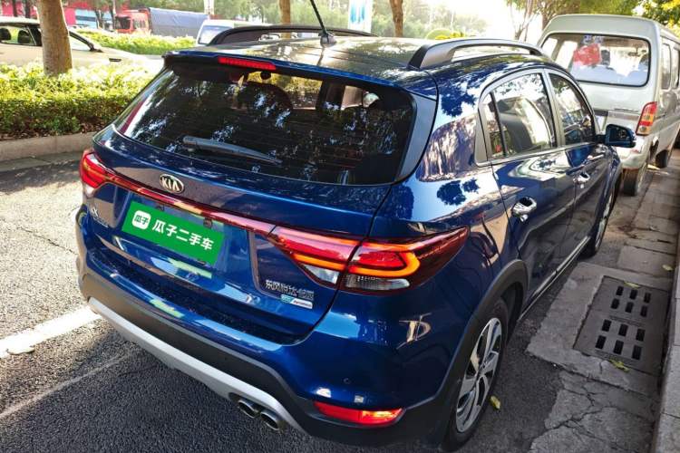 Used Kia KX Cross 2018 1.6L Automatic Dynamic Sunroof Version Rear Right 45 Deg