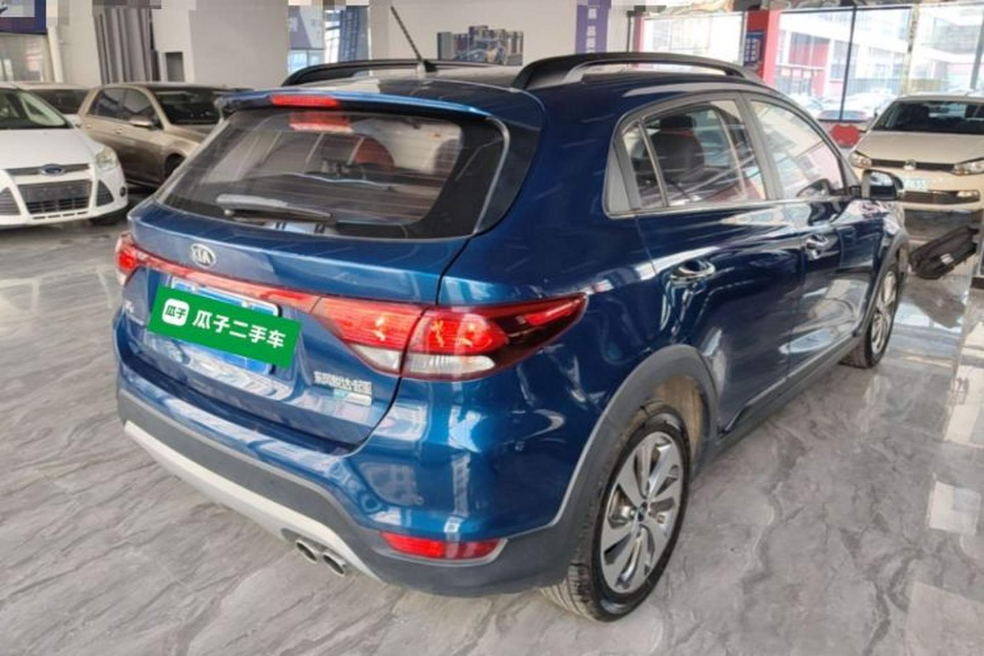 Used Kia KX Cross 2018 1.6L Automatic Dynamic Sunroof Version Rear Right 45 Deg