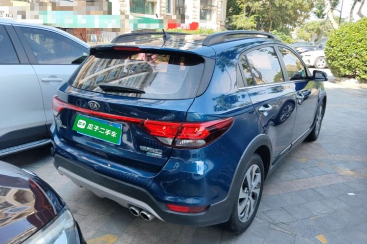 Used Kia KX Cross 2018 1.6L Automatic Dynamic Sunroof Version Rear Right 45 Deg