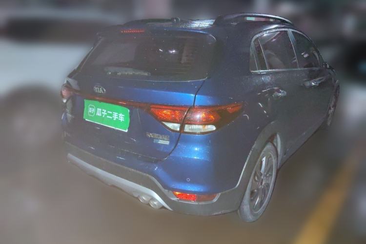 Used Kia KX Cross 2018 1.6L Automatic Dynamic Sunroof Version Rear Right 45 Deg