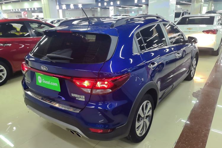 Used Kia KX Cross 2018 1.6L Automatic Dynamic Sunroof Version Rear Right 45 Deg