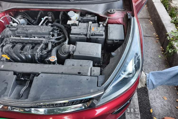 Used Kia KX Cross 2018 1.6L Automatic Dynamic Sunroof Version Engine Bay Left