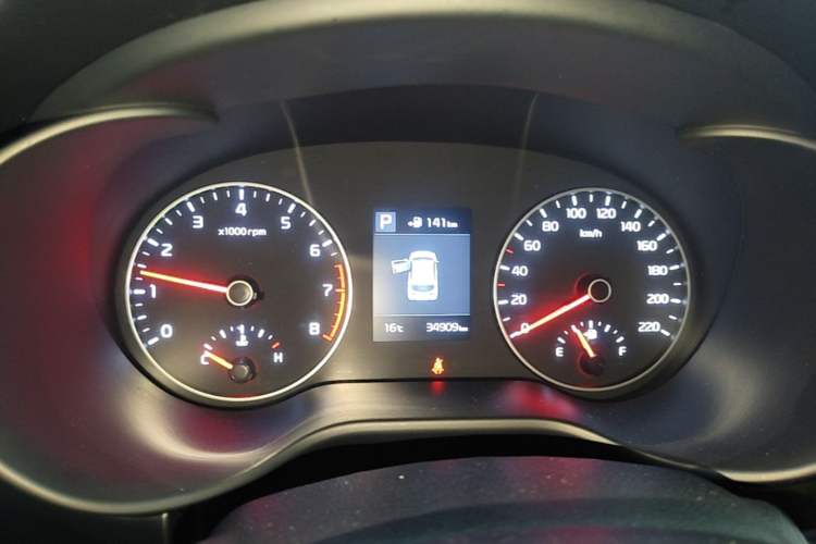 Used Kia KX Cross 2018 1.6L Automatic Dynamic Sunroof Version Instrument Cluster