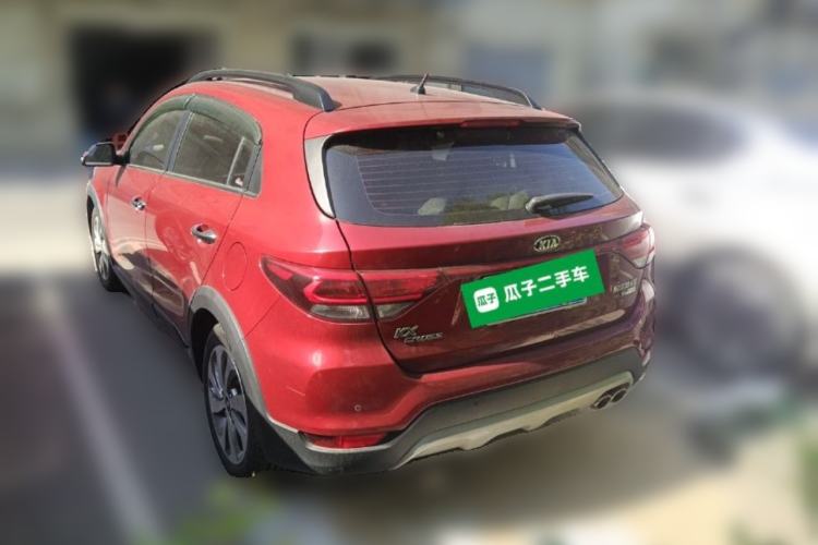Used Kia KX Cross 2018 1.6L Automatic Dynamic Sunroof Version Rear Left 45 Deg