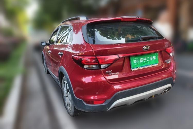 Used Kia KX Cross 2018 1.6L Automatic Dynamic Sunroof Version Rear Left 45 Deg