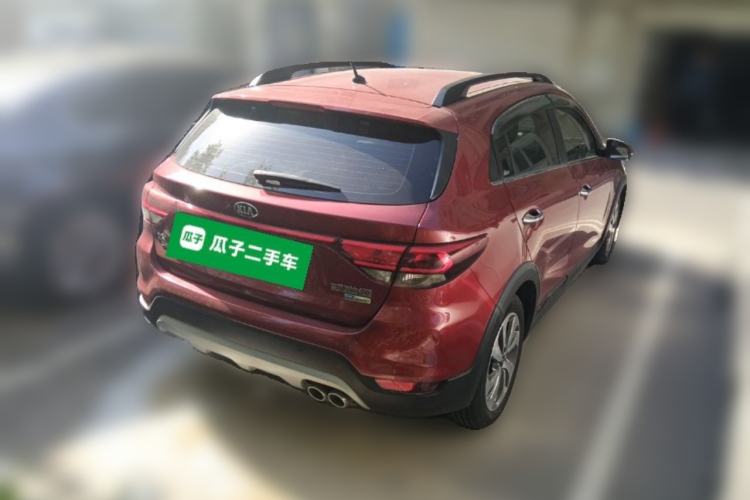 Used Kia KX Cross 2018 1.6L Automatic Dynamic Sunroof Version Rear Right 45 Deg