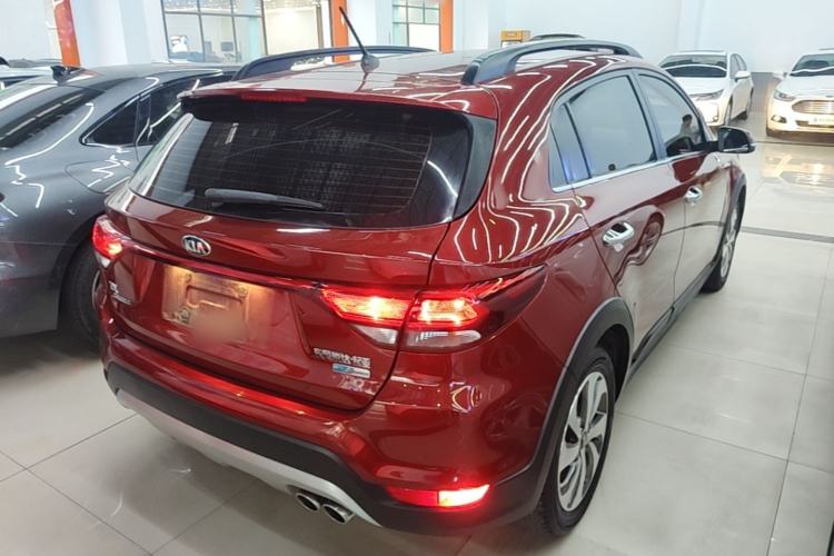 Used Kia KX Cross 2018 1.6L Automatic Dynamic Sunroof Version Rear Right 45 Deg