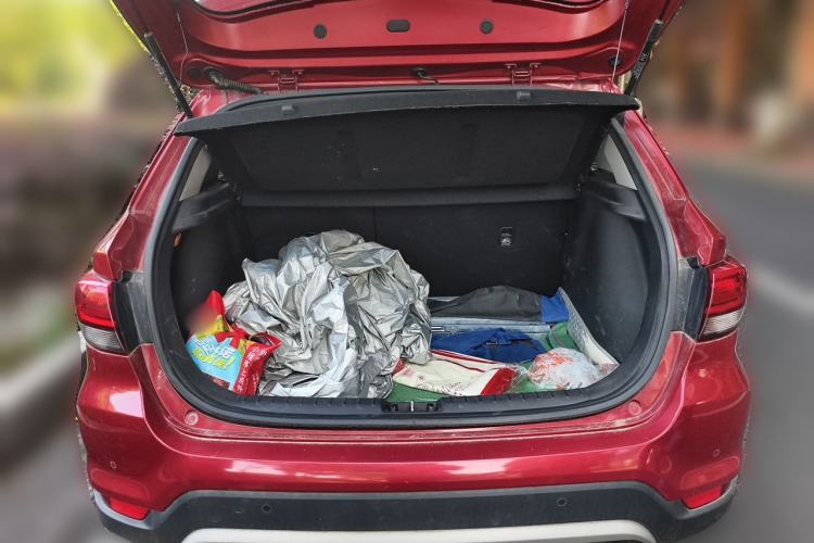 Used Kia KX Cross 2018 1.6L Automatic Dynamic Sunroof Version Trunk