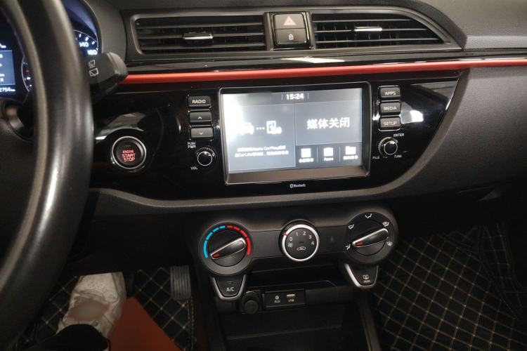 Used Kia KX Cross 2018 1.6L Automatic Dynamic Sunroof Version Audio And AC Panel