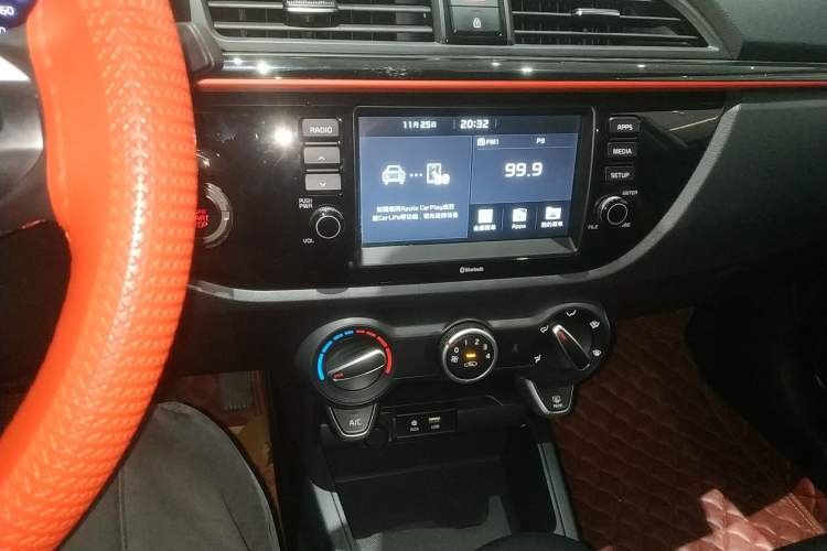 Used Kia KX Cross 2018 1.6L Automatic Dynamic Sunroof Version Audio And AC Panel
