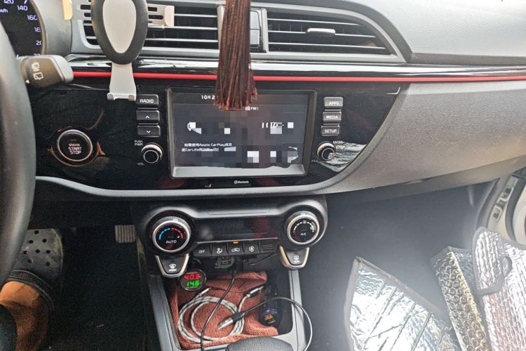 Used Kia KX Cross 2018 1.6L Automatic Dynamic Sunroof Version Audio And AC Panel