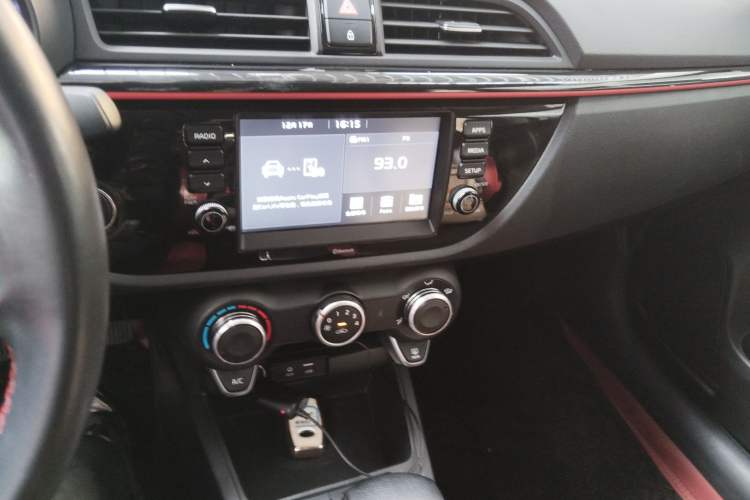 Used Kia KX Cross 2018 1.6L Automatic Dynamic Sunroof Version Audio And AC Panel