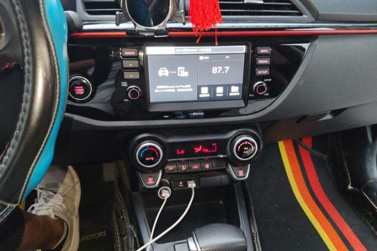 Used Kia KX Cross 2018 1.6L Automatic Dynamic Sunroof Version Audio And AC Panel