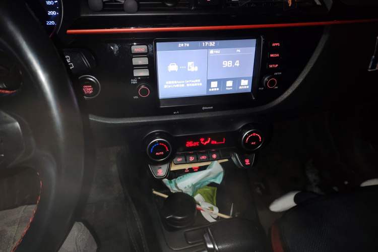 Used Kia KX Cross 2018 1.6L Automatic Dynamic Sunroof Version Audio And AC Panel