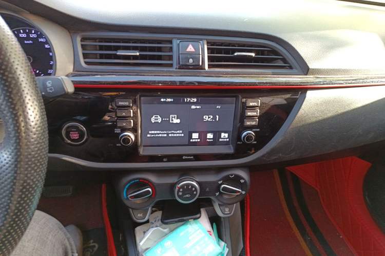 Used Kia KX Cross 2018 1.6L Automatic Dynamic Sunroof Version Audio And AC Panel