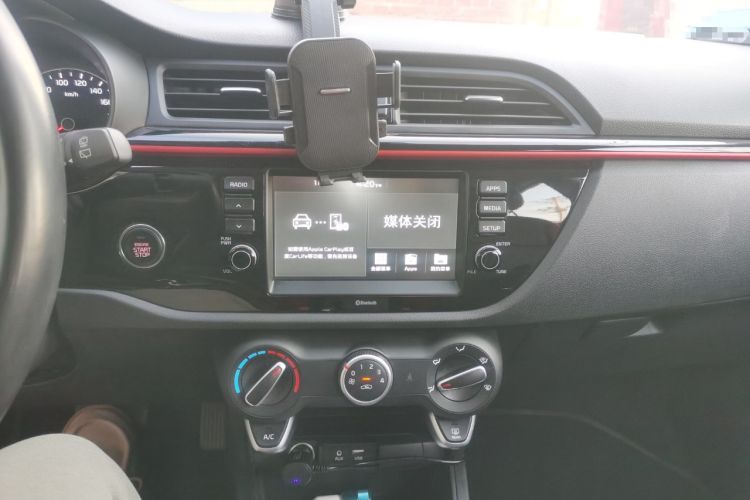 Used Kia KX Cross 2018 1.6L Automatic Dynamic Sunroof Version Audio And AC Panel