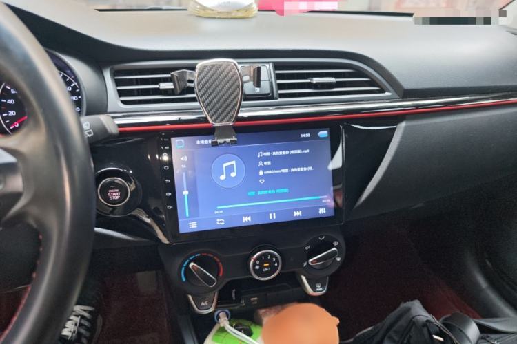 Used Kia KX Cross 2018 1.6L Automatic Dynamic Sunroof Version Audio And AC Panel