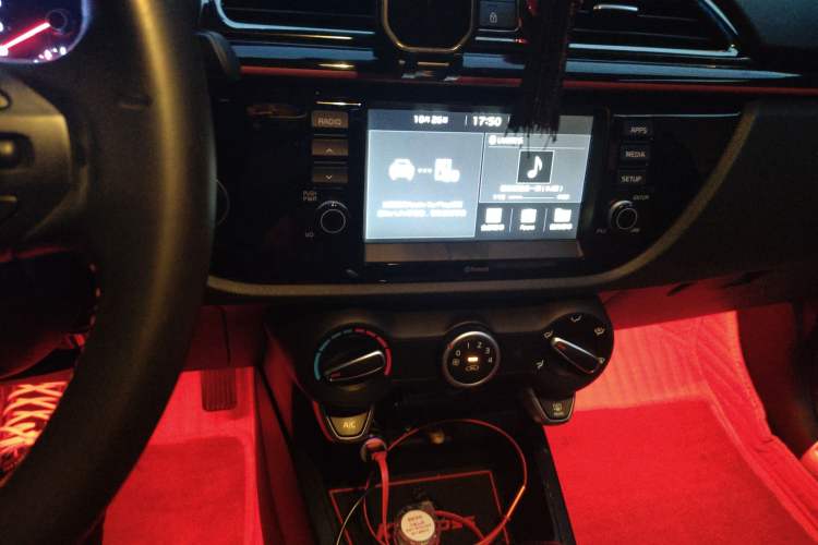 Used Kia KX Cross 2018 1.6L Automatic Dynamic Sunroof Version Audio And AC Panel