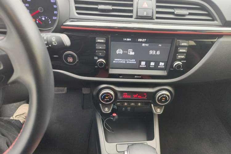 Used Kia KX Cross 2018 1.6L Automatic Dynamic Sunroof Version Audio And AC Panel