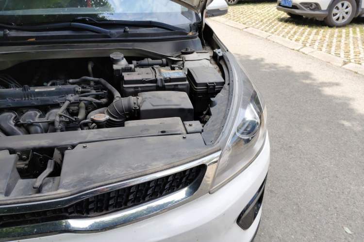 Used Kia KX Cross 2018 1.6L Automatic Dynamic Sunroof Version Engine Bay Left