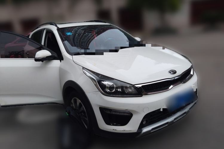Used Kia KX Cross 2018 1.6L Automatic Dynamic Sunroof Version Front Right 45 Deg