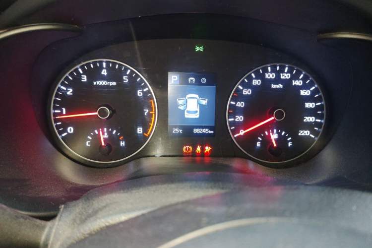 Used Kia KX Cross 2018 1.6L Automatic Dynamic Sunroof Version Instrument Cluster