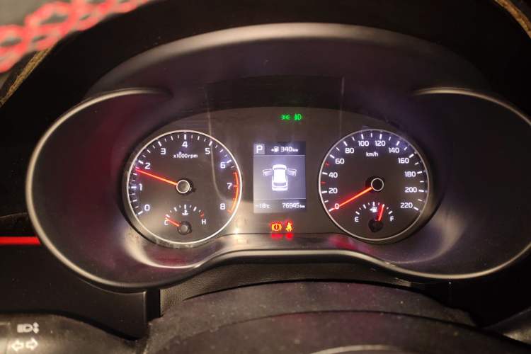 Used Kia KX Cross 2018 1.6L Automatic Dynamic Sunroof Version Instrument Cluster