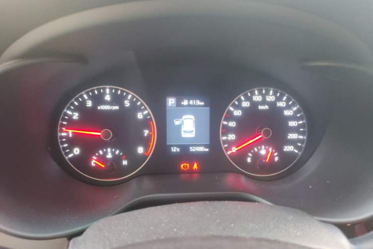 Used Kia KX Cross 2018 1.6L Automatic Dynamic Sunroof Version Instrument Cluster