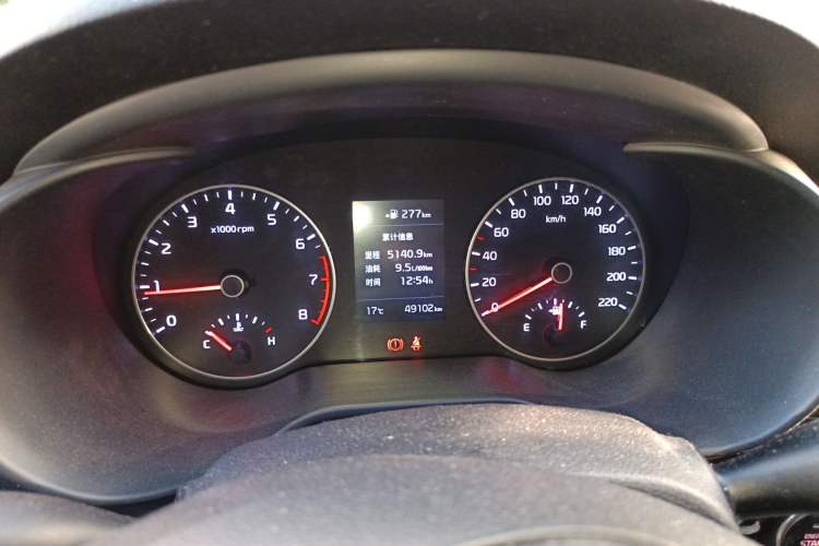 Used Kia KX Cross 2018 1.6L Automatic Dynamic Sunroof Version Instrument Cluster