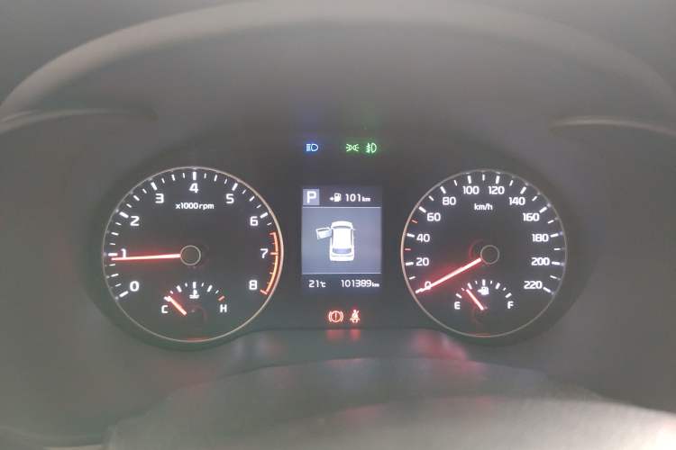 Used Kia KX Cross 2018 1.6L Automatic Dynamic Sunroof Version Instrument Cluster
