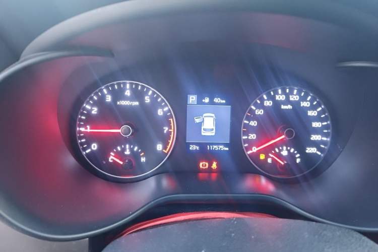 Used Kia KX Cross 2018 1.6L Automatic Dynamic Sunroof Version Instrument Cluster