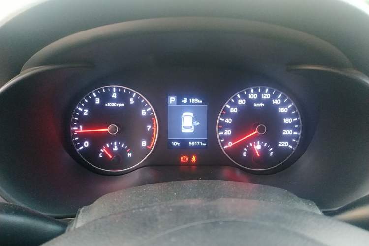 Used Kia KX Cross 2018 1.6L Automatic Dynamic Sunroof Version Instrument Cluster