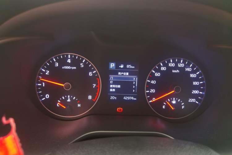 Used Kia KX Cross 2018 1.6L Automatic Dynamic Sunroof Version Instrument Cluster