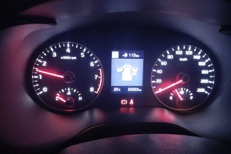 Used Kia KX Cross 2018 1.6L Automatic Dynamic Sunroof Version Instrument Cluster