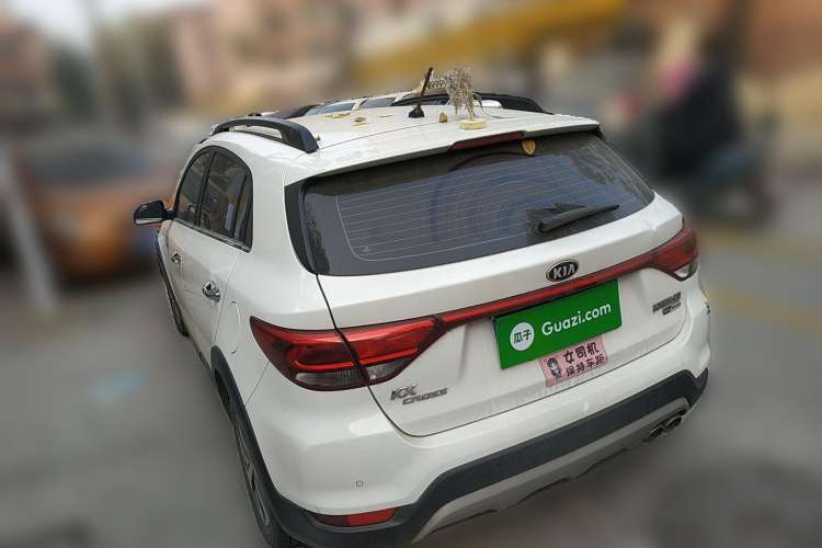 Used Kia KX Cross 2018 1.6L Automatic Dynamic Sunroof Version Rear Left 45 Deg