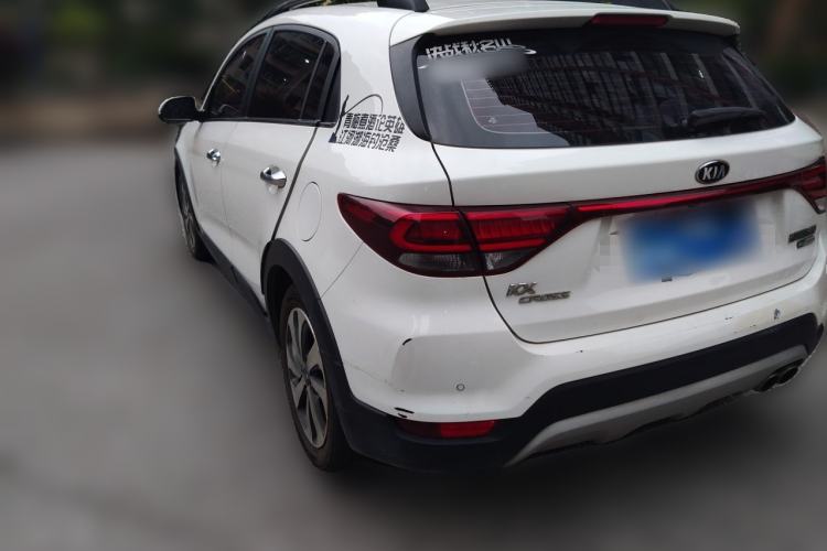 Used Kia KX Cross 2018 1.6L Automatic Dynamic Sunroof Version Rear Left 45 Deg