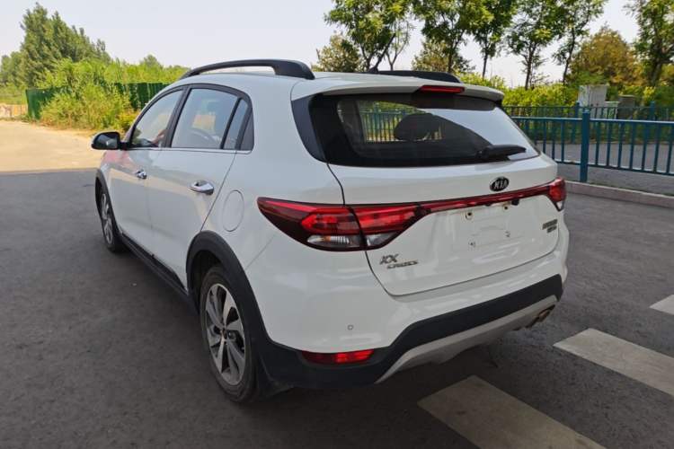 Used Kia KX Cross 2018 1.6L Automatic Dynamic Sunroof Version Rear Left 45 Deg