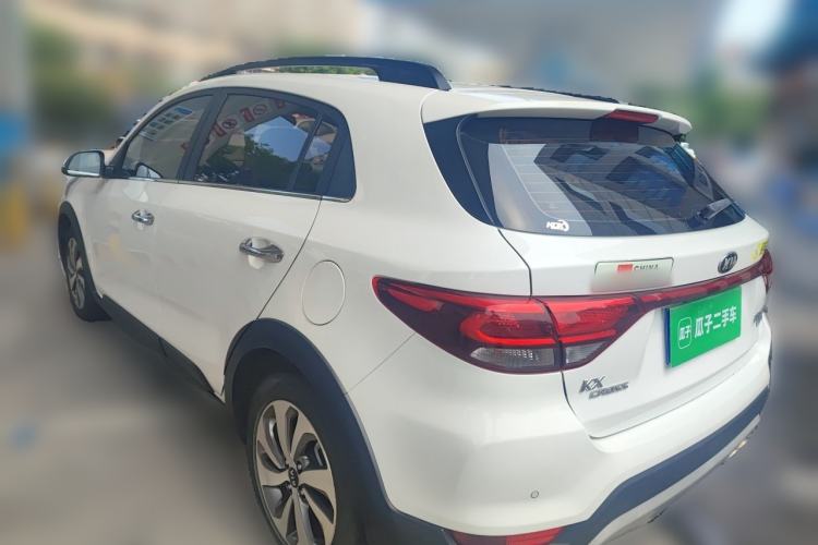 Used Kia KX Cross 2018 1.6L Automatic Dynamic Sunroof Version Rear Left 45 Deg