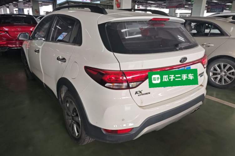 Used Kia KX Cross 2018 1.6L Automatic Dynamic Sunroof Version Rear Left 45 Deg