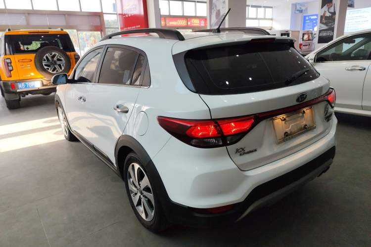 Used Kia KX Cross 2018 1.6L Automatic Dynamic Sunroof Version Rear Left 45 Deg
