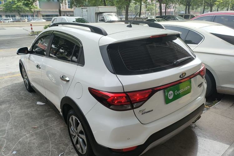 Used Kia KX Cross 2018 1.6L Automatic Dynamic Sunroof Version Rear Left 45 Deg