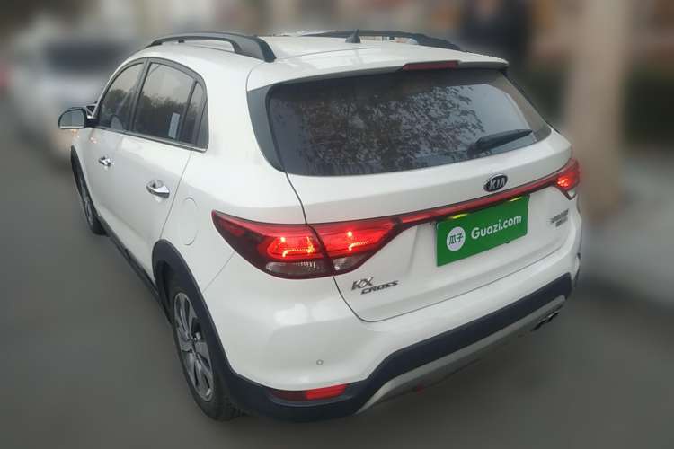 Used Kia KX Cross 2018 1.6L Automatic Dynamic Sunroof Version Rear Left 45 Deg