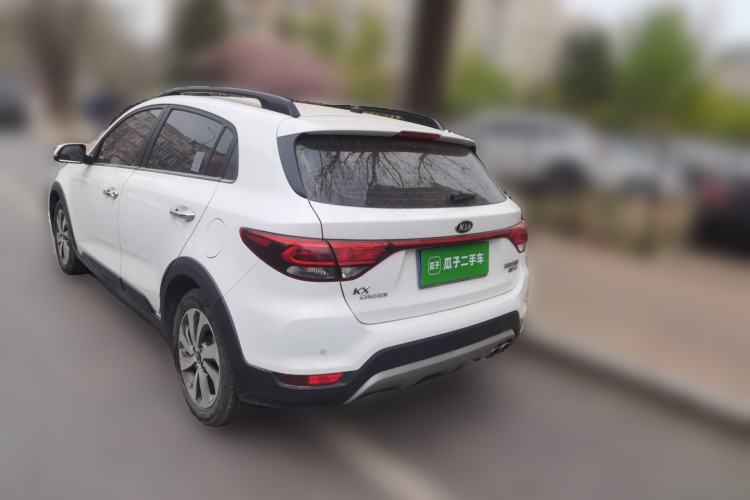 Used Kia KX Cross 2018 1.6L Automatic Dynamic Sunroof Version Rear Left 45 Deg