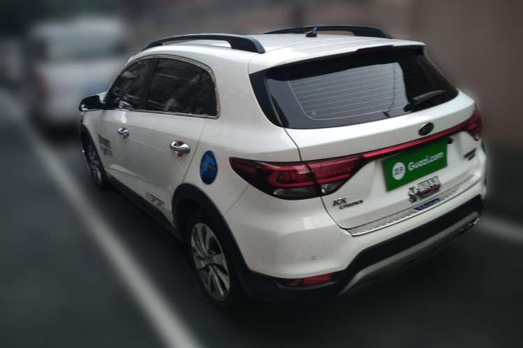 Used Kia KX Cross 2018 1.6L Automatic Dynamic Sunroof Version Rear Left 45 Deg