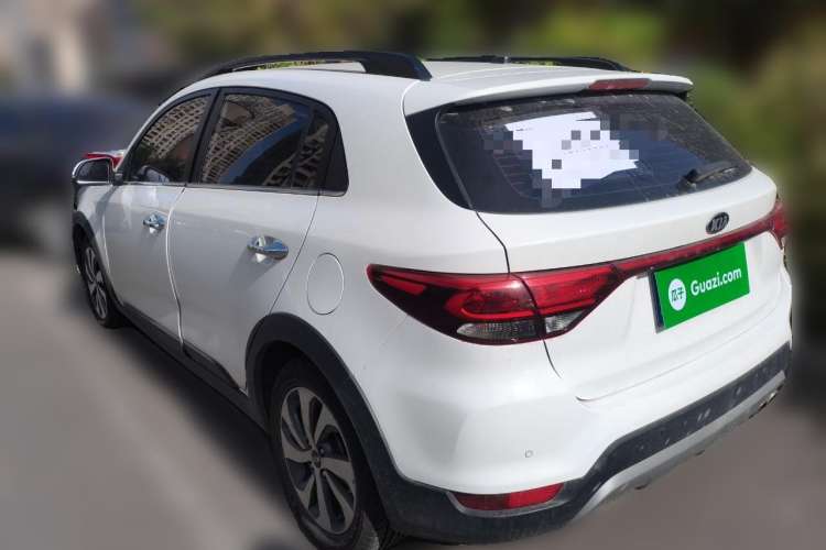 Used Kia KX Cross 2018 1.6L Automatic Dynamic Sunroof Version Rear Left 45 Deg