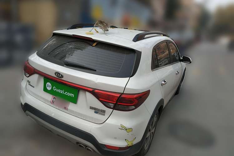 Used Kia KX Cross 2018 1.6L Automatic Dynamic Sunroof Version Rear Right 45 Deg