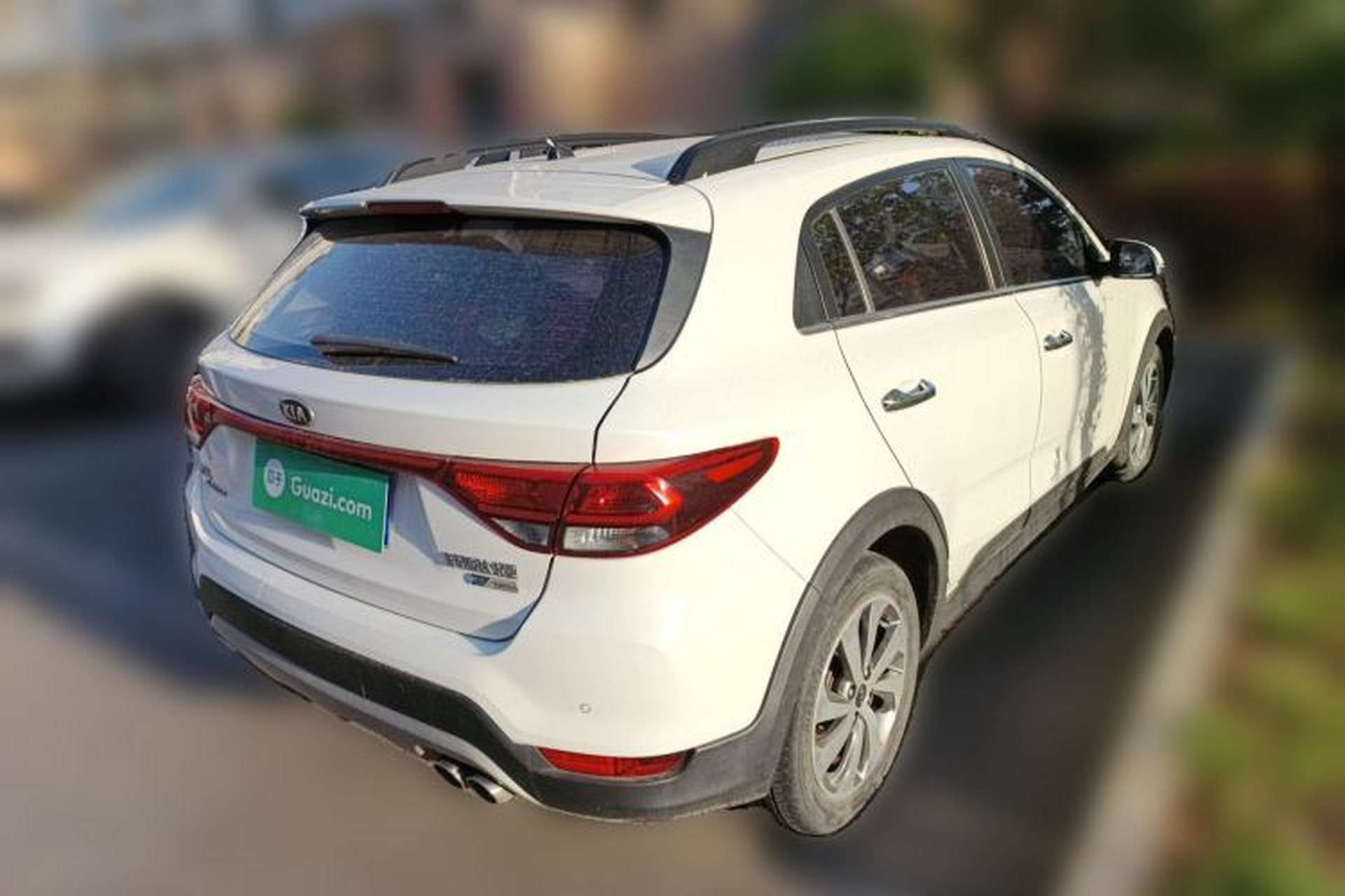 Used Kia KX Cross 2018 1.6L Automatic Dynamic Sunroof Version Rear Right 45 Deg
