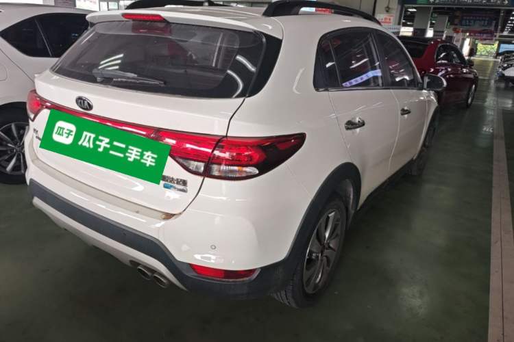 Used Kia KX Cross 2018 1.6L Automatic Dynamic Sunroof Version Rear Right 45 Deg